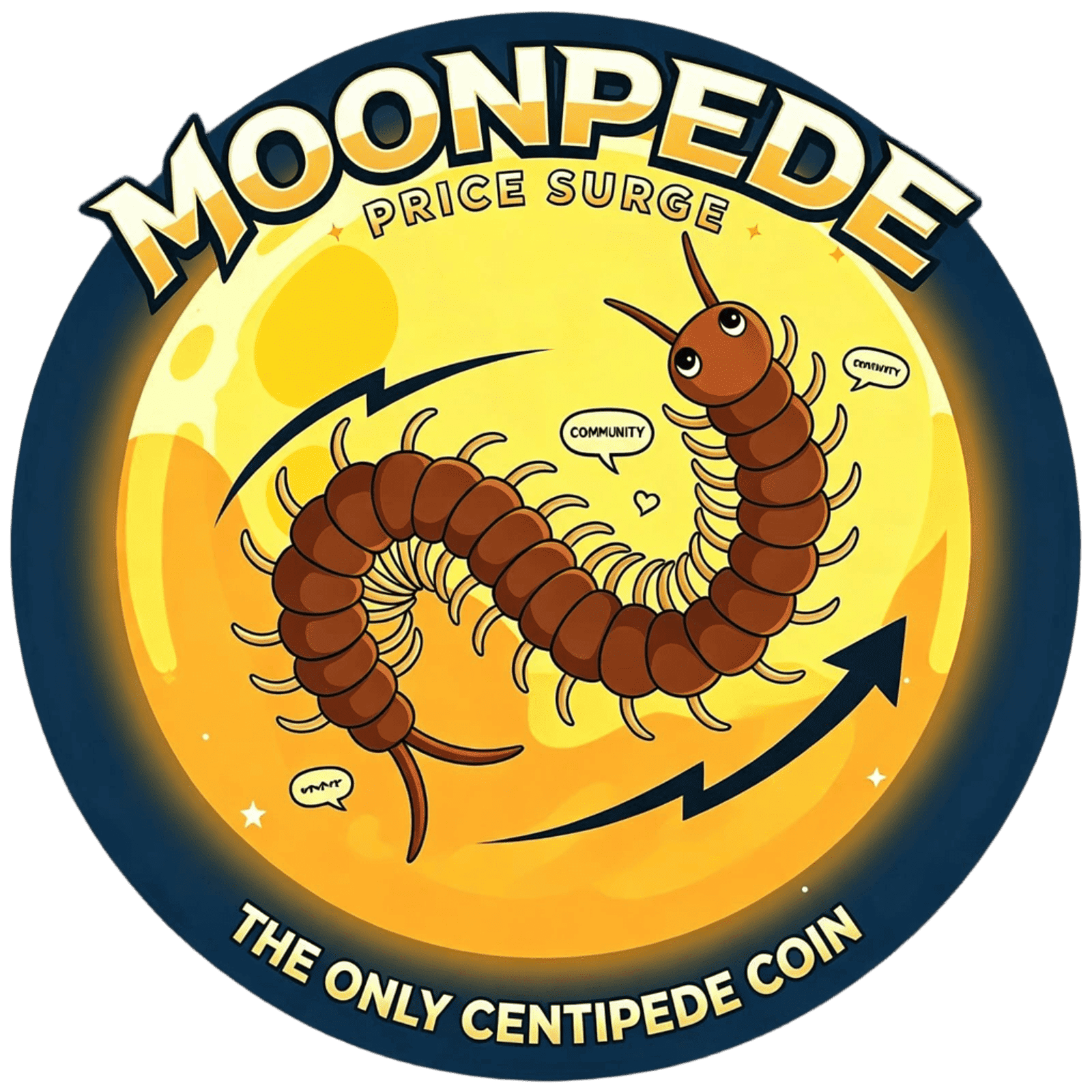 MoonPede Coin Logo Transparent Compress